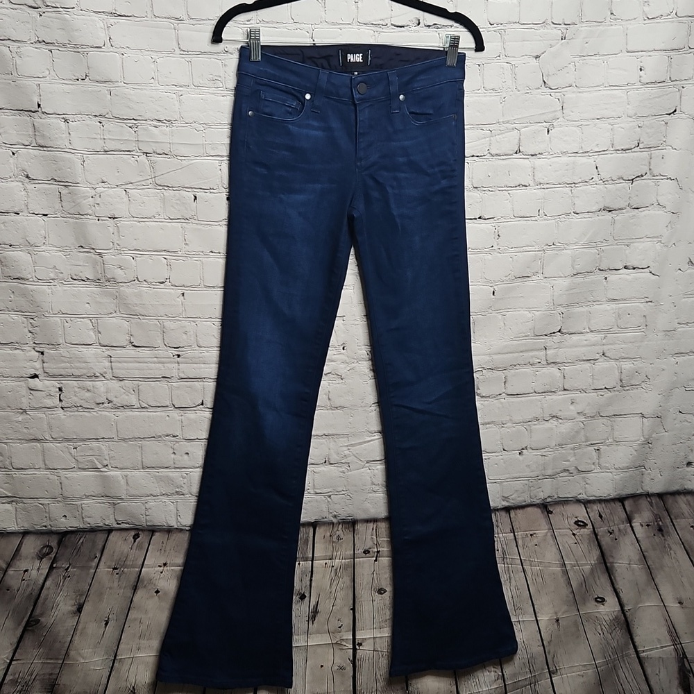 Paige Lou Lou Flare Jeans Dark Wash Size 26